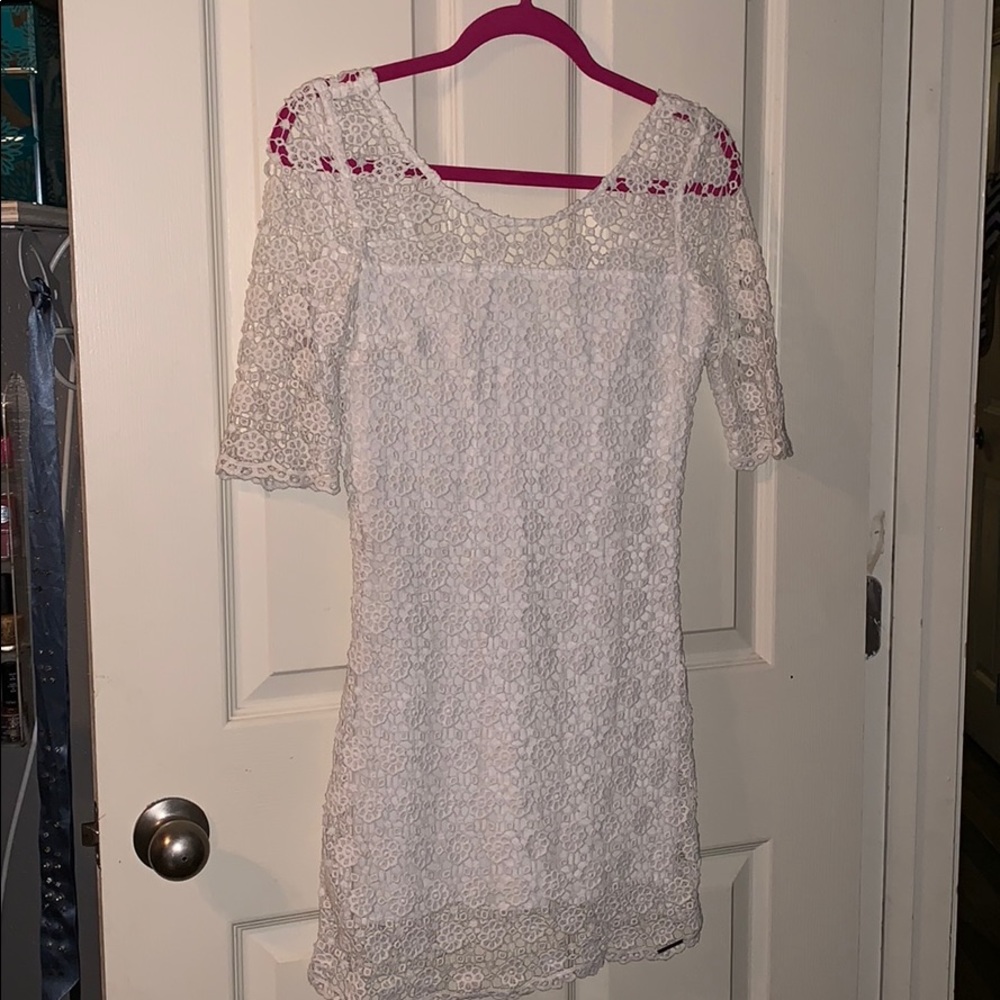 White dress